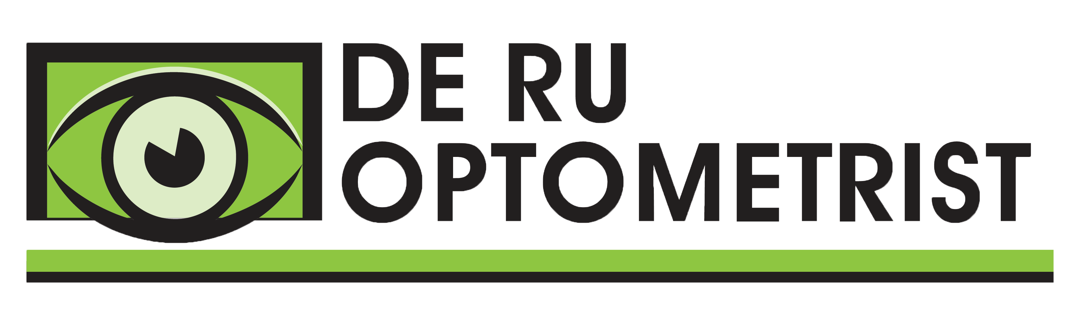 De Ru Optometrist Logo